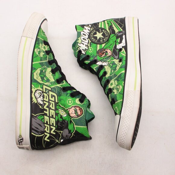Converse Chuck Taylor Women's 11 Men's 9 All Star x DC Comics Green Lantern - Picture 8 of 9